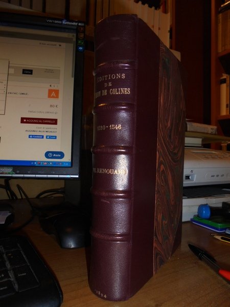 Bibliographie des éditions de SIMON DE COLINES 1520-1546