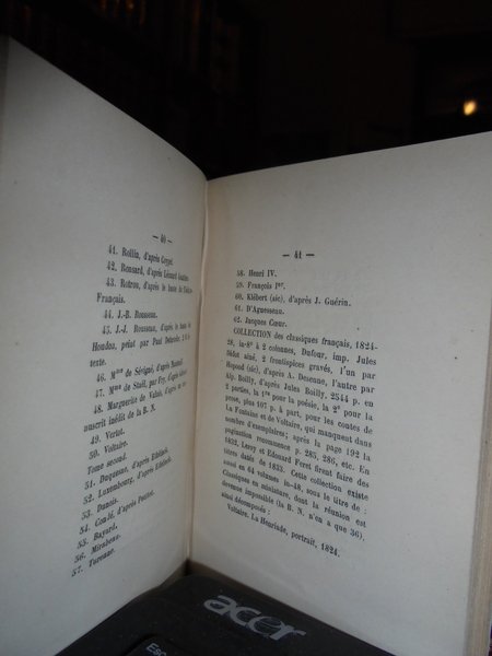 Bibliographie des Impressions Microscopiques