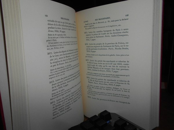 Bibliographie des MAZARINADES