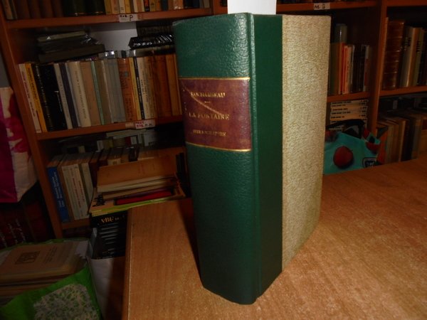 BIBLIOGRAPHIE DES OEUVRES DE LA FONTAINE