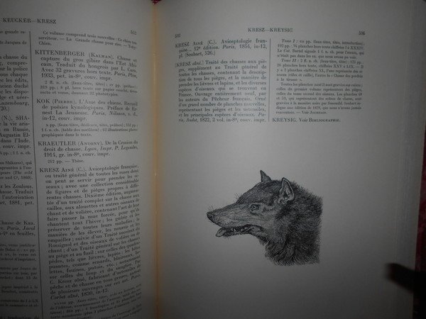 BIBLIOGRAPHIE DES OUVRAGES Français sur La Chasse. Supplément a la …