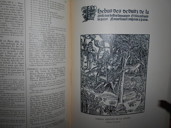 BIBLIOGRAPHIE DES OUVRAGES Français sur La Chasse. Supplément a la …