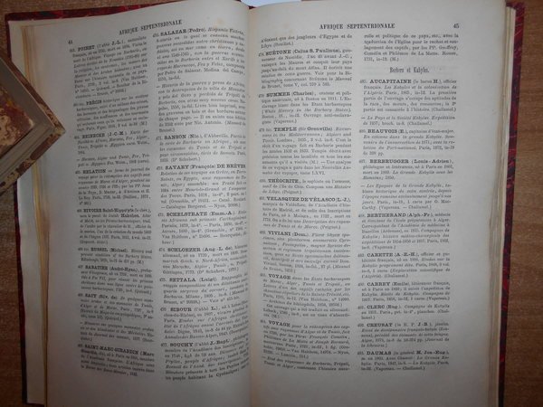 BIBLIOGRAPHIE des Ouvrages relatifs A L' AFRIQUE et a L' …