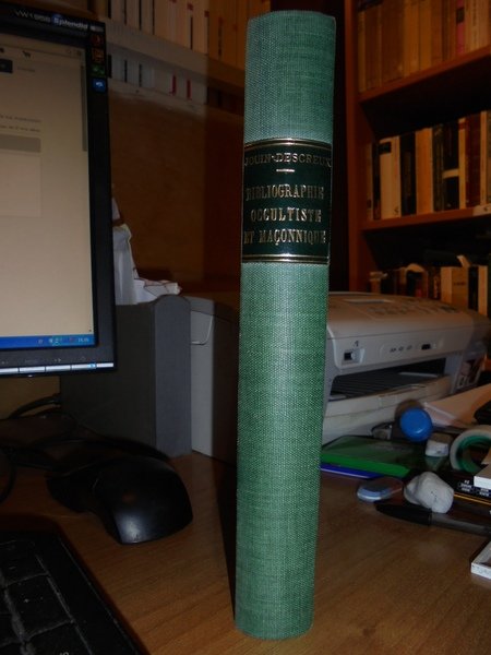 BIBLIOGRAPHIE occultiste et Maçonique. Répertoire d' uovrages imprimés et manuscrits …