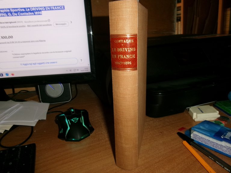 Bibliographie Sportive. Le DRIVING EN FRANCE (1547-1896). G. De Contades … | Immagine Gallery 6