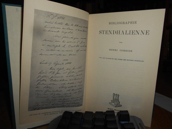 BIBLIOGRAPHIE STANDHALIENNE