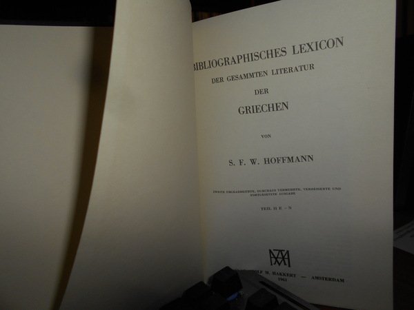 Bibliographisches Lexicon der GRIECHEN