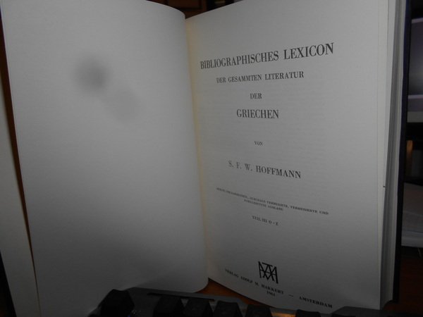 Bibliographisches Lexicon der GRIECHEN