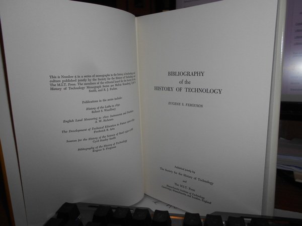 Bibliography of the History of Technology