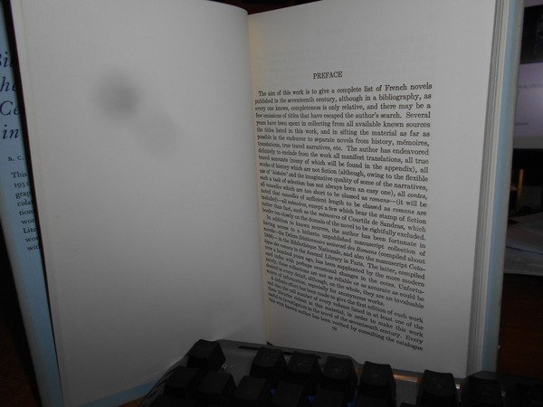 BIBLIOGRAPHY of the Seventeenth Century Novel in France
