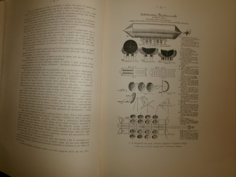 Biblioteca Aeronautica Italiana illustrata. Giuseppe Boffito Barnabita 1929/37