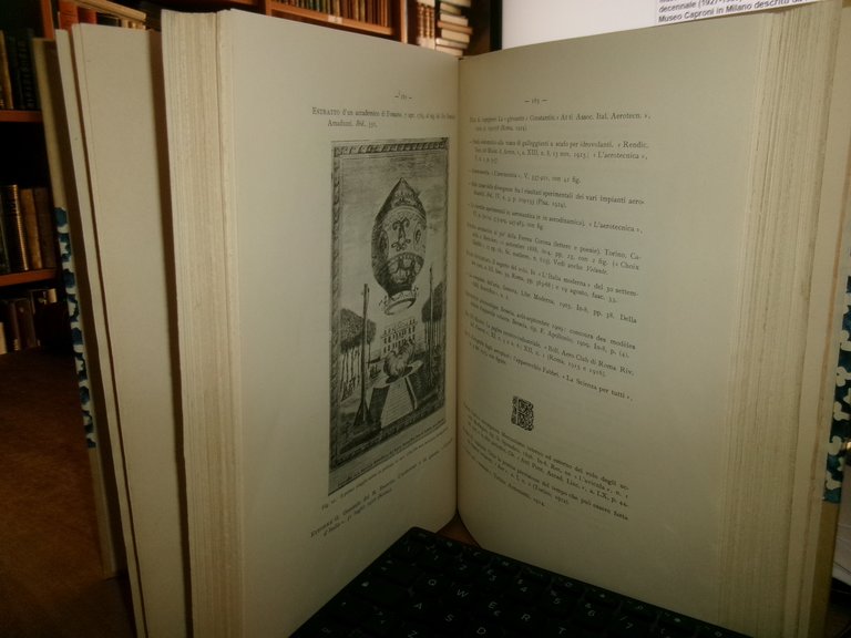 Biblioteca Aeronautica Italiana illustrata. Giuseppe Boffito Barnabita 1929/37