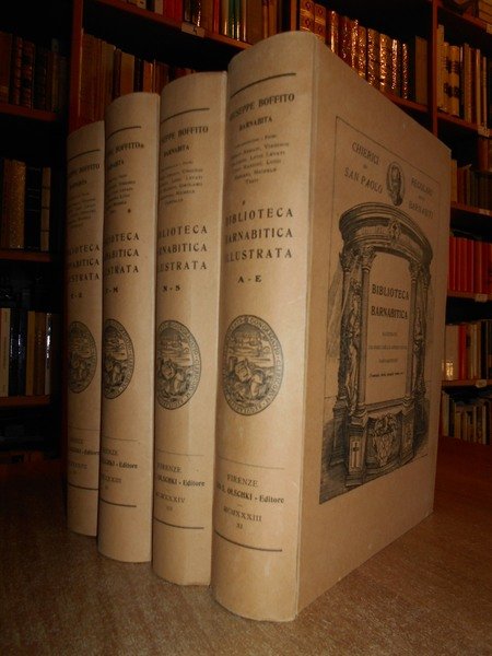 [BIBLIOTECA BARNABITICA ILLUSTRATA COI FREGI DELLE OPERE STESSE BARNABITICHE]. SCRITTORI …