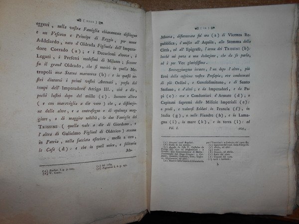 Biblioteca, e STORIA di quegli Scrittori così della Città come …