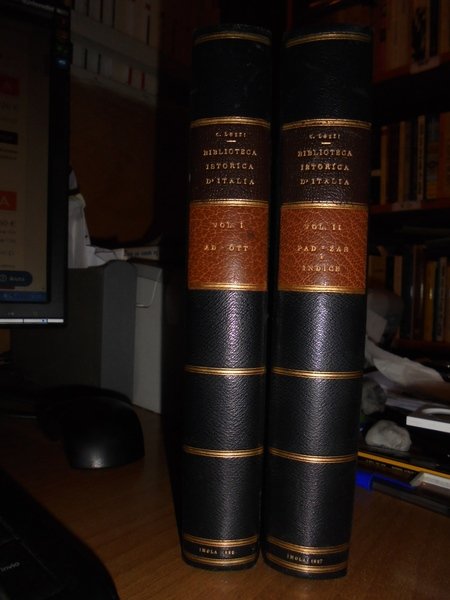 BIBLIOTECA ISTORICA DELLA ANTICA E NUOVA ITALIA. Saggio di Bibliografia … | Immagine Gallery 1