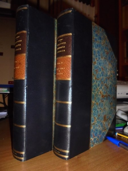 BIBLIOTECA ISTORICA DELLA ANTICA E NUOVA ITALIA. Saggio di Bibliografia …