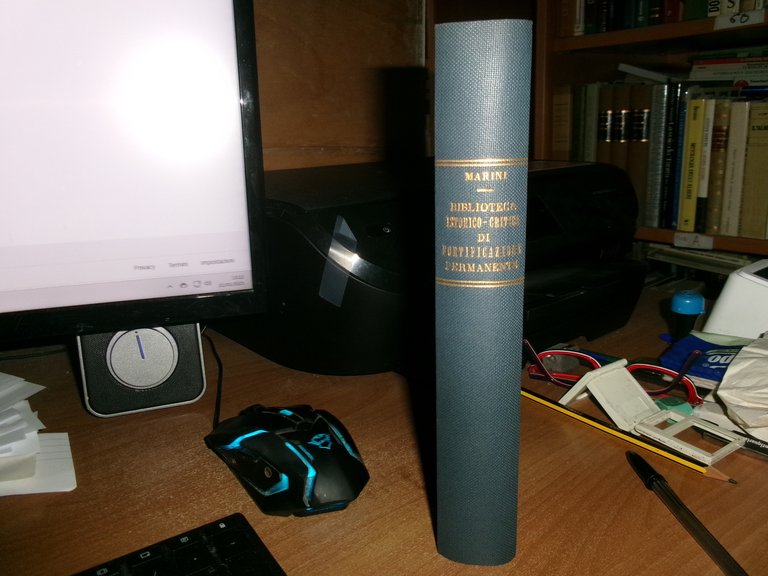 BIBLIOTECA ISTORICO-CRITICA DI FORTIFICAZIONE PERMANENTE. Libreria BRIGHENTI 1971