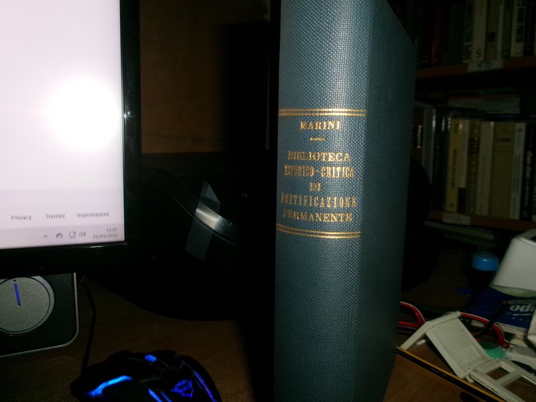 BIBLIOTECA ISTORICO-CRITICA DI FORTIFICAZIONE PERMANENTE. Libreria BRIGHENTI 1971