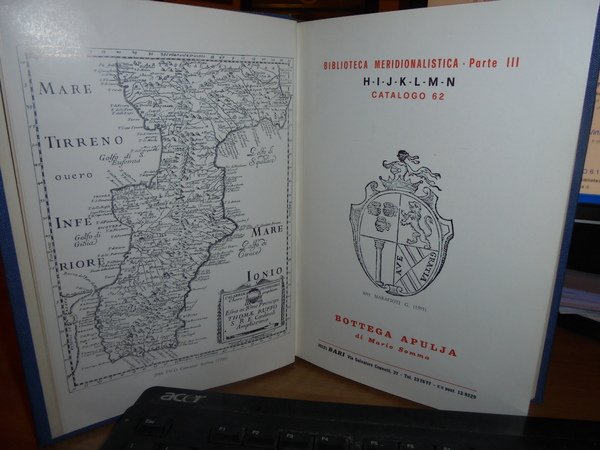 BIBLIOTECA MERIDIONALISTICA catalogo 60/61/62/63/64