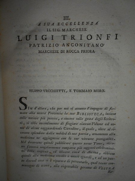 BIBLIOTECA PICENA O SIA NOTIZIE ISTORICHE DELLE OPERE E DEGLI …