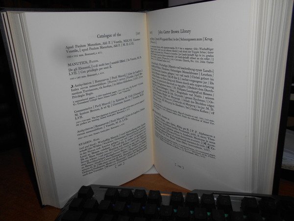 Bibliotheca Americana. Catalogue of the John Carter Brown Library in …