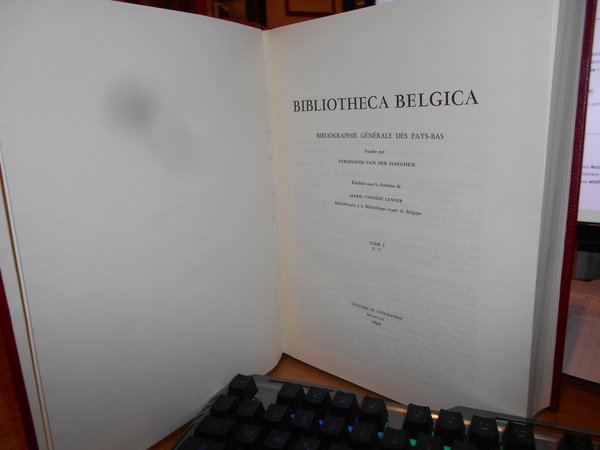 Bibliotheca Belgica. Bibliographie générale des Pays-Bas