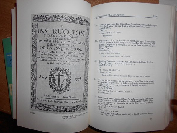 Bibliotheca Bibliographica Historiae Sanctae Inquisitionis