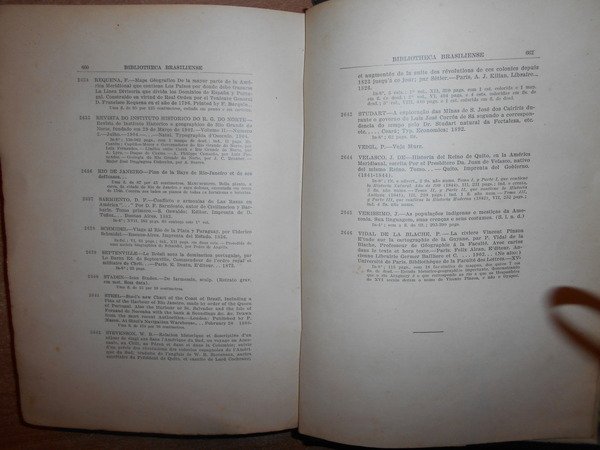 Bibliotheca Brasiliense: Catálogo annotado dos Livros sobre o Brasil, 1907. …