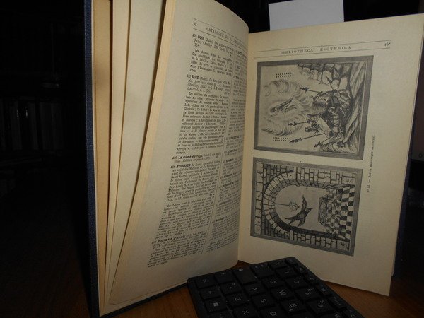 BIBLIOTHECA ESOTERICA. Catalogue annoté et illustré de 6707 ouvrages anciens …