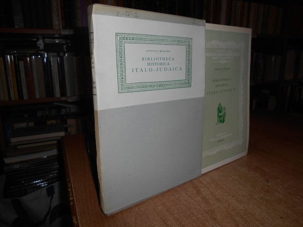 BIBLIOTHECA HISTORICA ITALO-JUDAICA + supplemento 1954-1963.