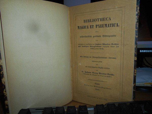 Bibliotheca Magica et Pneumatica