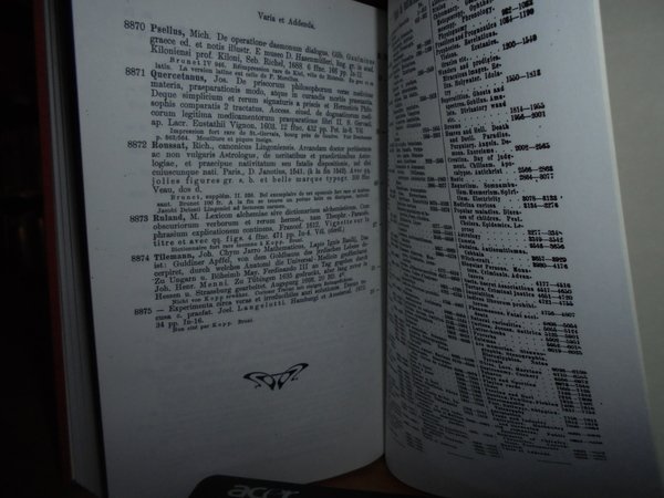 BIBLIOTHECA MAGICA ET PNEUMATICA. Sciences occultes. Occult Sciences. Folk-lore. Kataloge …