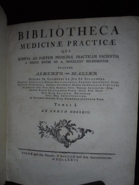 BIBLIOTHECA MEDICINAE PRATICAE QUA SCRIPTA AD PARTEM MEDICINAE PRACTICAM FACIENTIA …