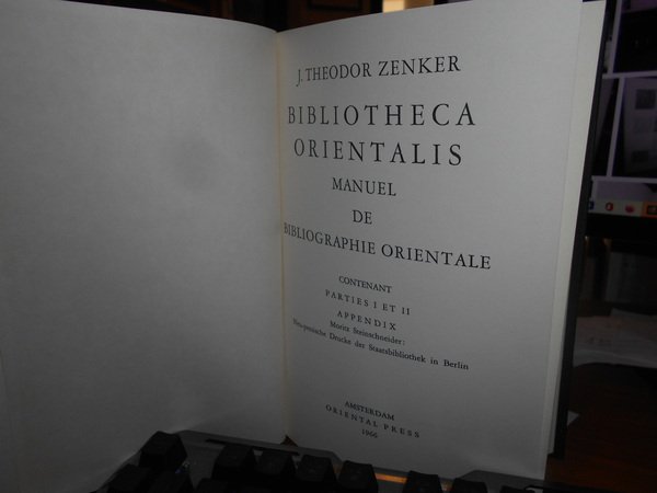 BIBLIOTHECA ORIENTALIS