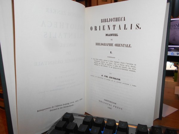 BIBLIOTHECA ORIENTALIS