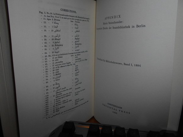 BIBLIOTHECA ORIENTALIS