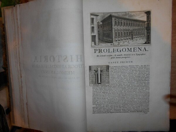 BIBLIOTHECA SCRIPTORUM MEDIOLANENSIUM. Seu Acta, et Elogia Virorum Omnigena Eruditione …