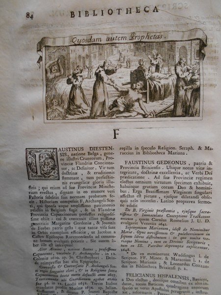 BIBLIOTHECA Scriptorum Ordinis Minorum S. Francisci Capuccinorum retexta & extensa. …