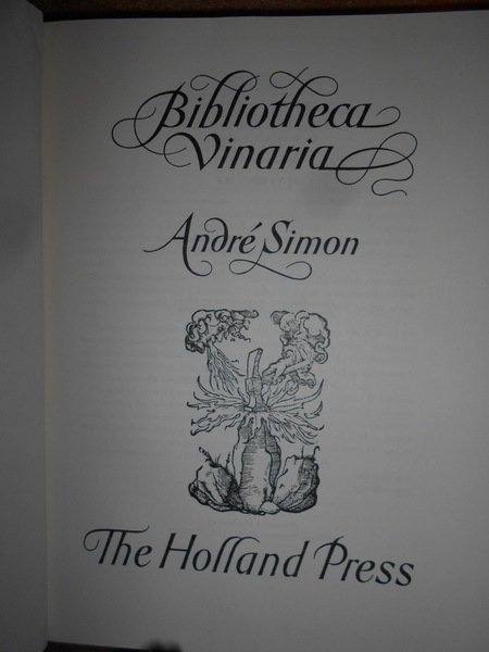 BIBLIOTHECA VINARIA