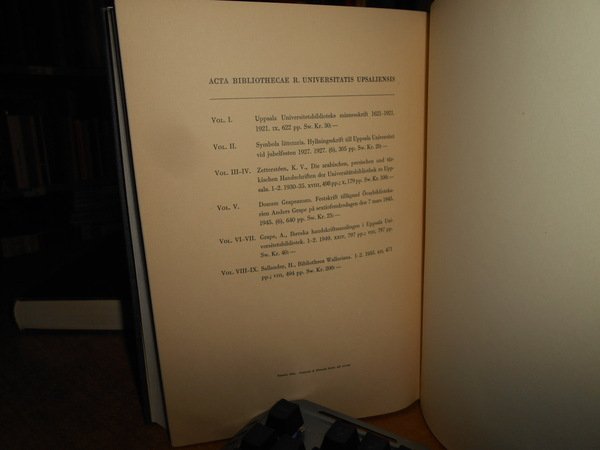 BIBLIOTHECA WALLERIANA the Books illustrating The History of Medicine and …
