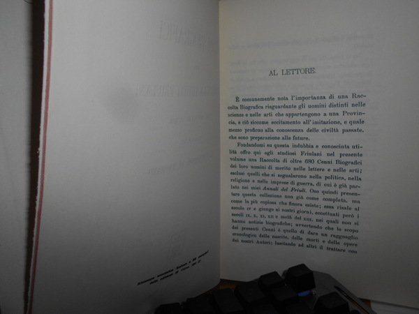 Biografia Friulana. CENNI BIOGRAFICI dei Letterati ed Artisti Friulani dal …
