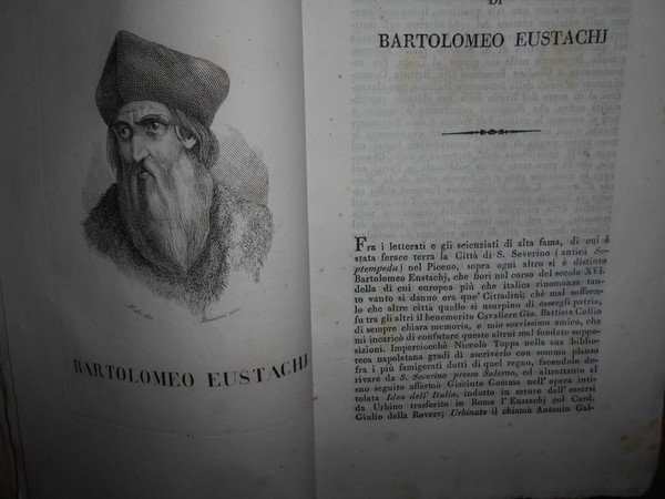 BIOGRAFIE e Ritratti di Uomini Illustri Piceni pubblicate del Conte …