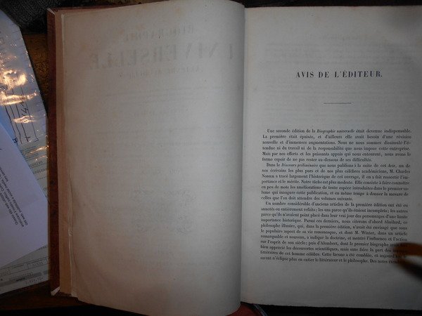 Biographie universelle, ancienne et moderne, ou histoire par ordre alphabetique …