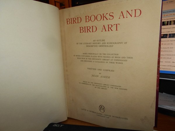 BIRD BOOKS AND BIRD ART. An outline of the Literary …