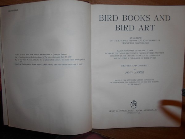 BIRD BOOKS AND BIRD ART. An outline of the Literary …