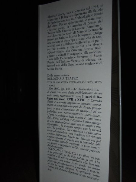Bologna a teatro L' Ottocento