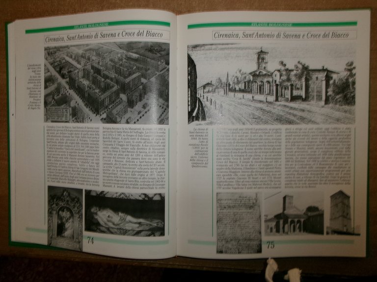 (Bologna) ATLANTE BOLOGNESE. Dizionario alfabetico dei...Testi di CESARE BIANCHI