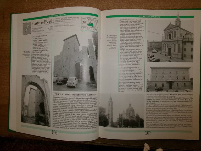 (Bologna) ATLANTE BOLOGNESE. Dizionario alfabetico dei...Testi di CESARE BIANCHI