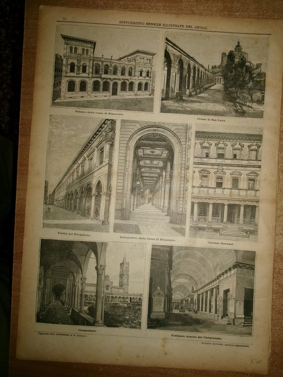 (Bologna) LE CENTO CITTA' D' ITALIA supplemento mensile illustrato del … | Immagine Gallery 2