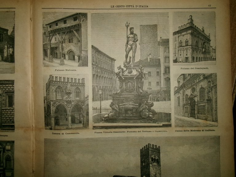 (Bologna) LE CENTO CITTA' D' ITALIA supplemento mensile illustrato del … | Immagine Gallery 5